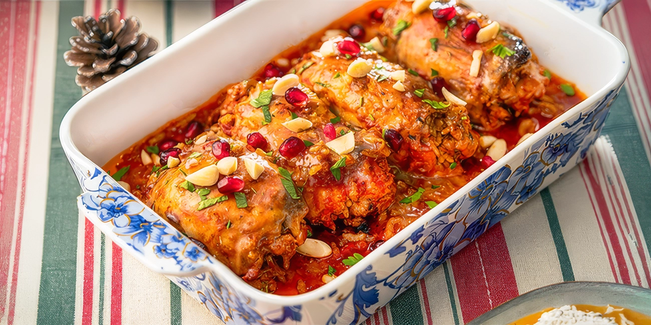 Tavuk Topkapı Nedir? İç Pilavlı Fırın Tavuk Lezzeti